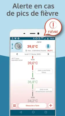 e-Torm - Thermomètre connecté android App screenshot 1