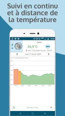 e-Torm - Thermomètre connecté android App screenshot 2