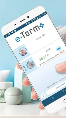 e-Torm - Thermomètre connecté android App screenshot 3